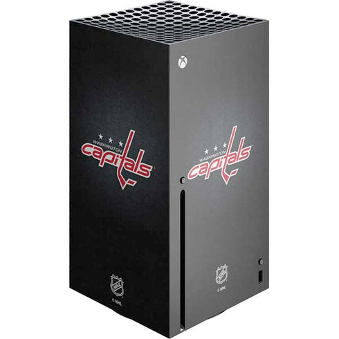 NHL Washington Capitals Black Background Xbox Series X Skins