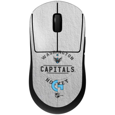 NHL Washington Capitals Black Text G Pro Wireless Gaming Mouse Skin