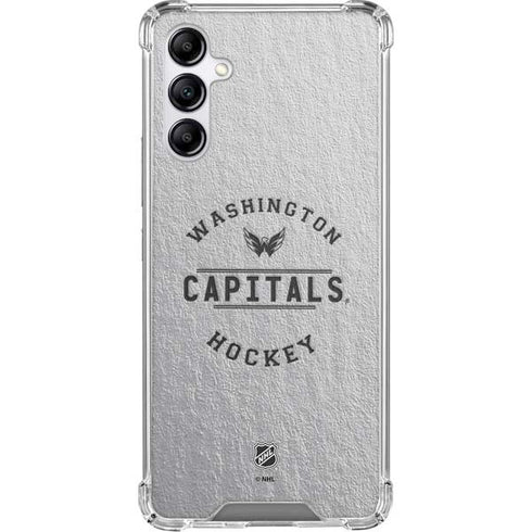 NHL Washington Capitals Black Text Gabb Phone 4 Clear Case