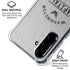 NHL Washington Capitals Black Text Galaxy A36 5G Clear Case