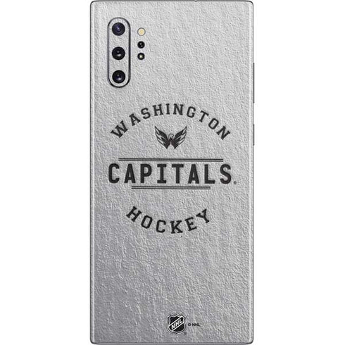 NHL Washington Capitals Black Text Galaxy Note 10 Plus Skin