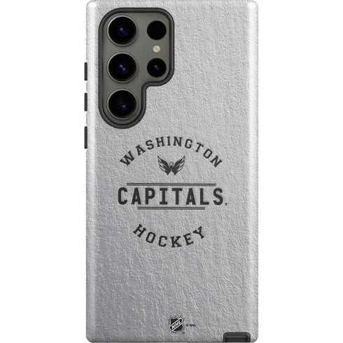 NHL Washington Capitals Black Text Galaxy S23 Ultra Pro Case