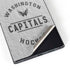 NHL Washington Capitals Black Text Galaxy S25 Ultra Skin