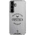 NHL Washington Capitals Black Text Galaxy S26 Clear Case