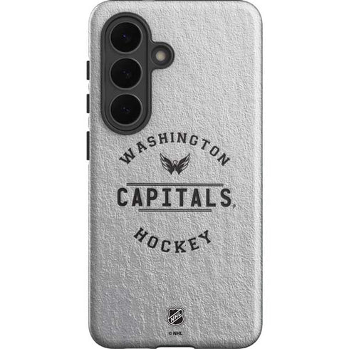 NHL Washington Capitals Black Text Galaxy S26 Plus Impact Case