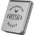 NHL Washington Capitals Black Text Galaxy Z Flip6 Skin