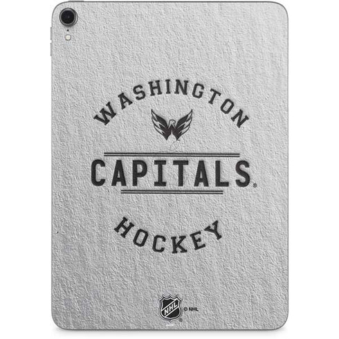 NHL Washington Capitals Black Text Apple iPad Pro Skin