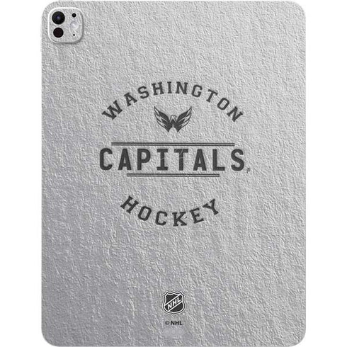 NHL Washington Capitals Black Text iPad Pro 13in M4 (2024) Skin