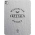 NHL Washington Capitals Black Text iPad Pro 13in M4 (2024) Skin