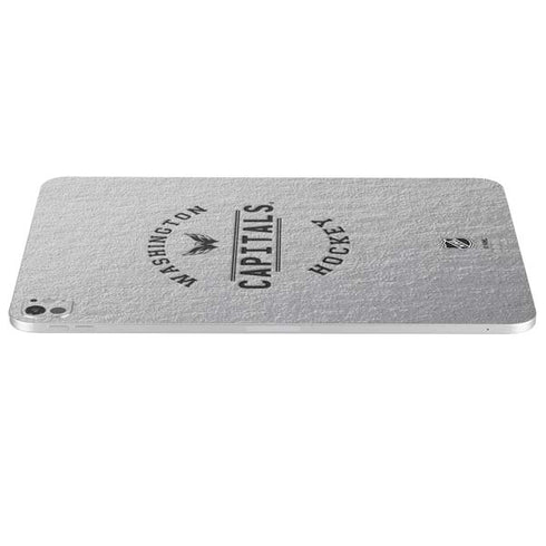 NHL Washington Capitals Black Text iPad Pro 13in M4 (2024) Skin