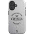 NHL Washington Capitals Black Text iPhone 16 Magsafe Impact Case