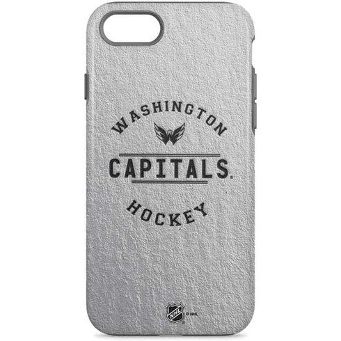 NHL Washington Capitals Black Text iPhone Cases