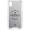NHL Washington Capitals Black Text iPhone XS Clear Case
