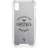 NHL Washington Capitals Black Text iPhone XS Clear Case