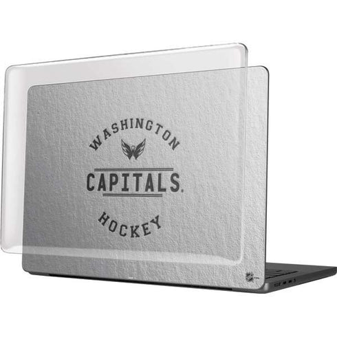 NHL Washington Capitals Black Text MacBook Pro 14in (2021-24) Case plus Skin