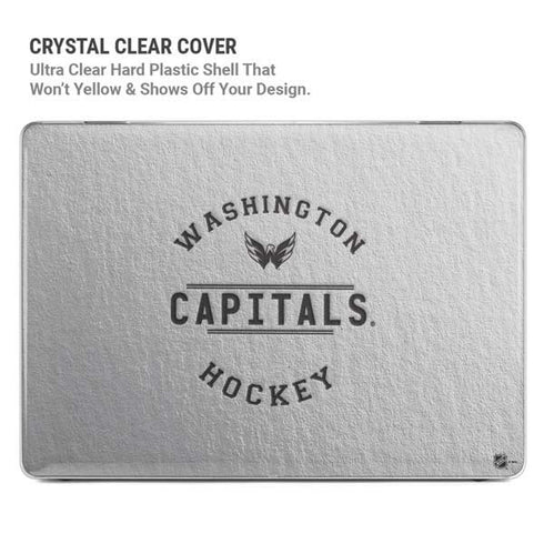 NHL Washington Capitals Black Text MacBook Pro 14in (2021-24) Case plus Skin