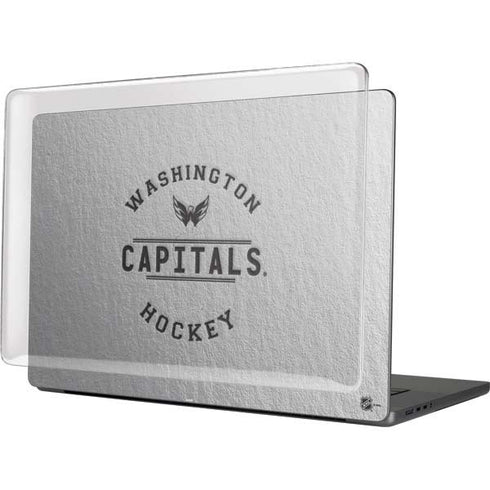 NHL Washington Capitals Black Text MacBook Cases