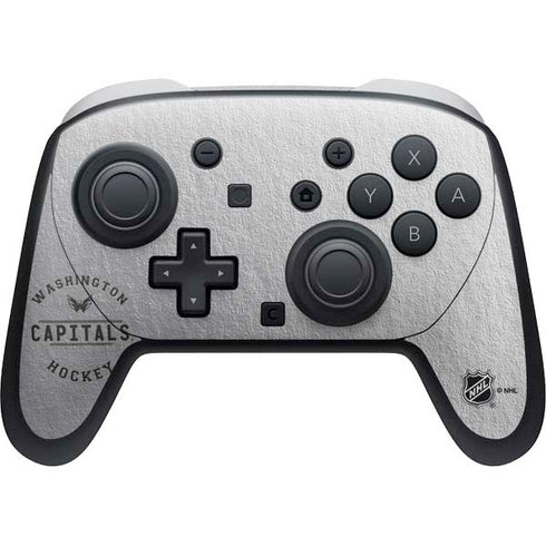 NHL Washington Capitals Black Text Nintendo Skins