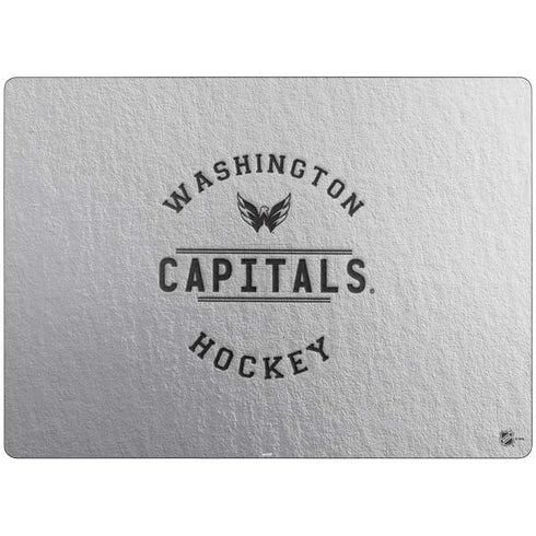 NHL Washington Capitals Black Text Surface Laptop 7 13.8in Skin