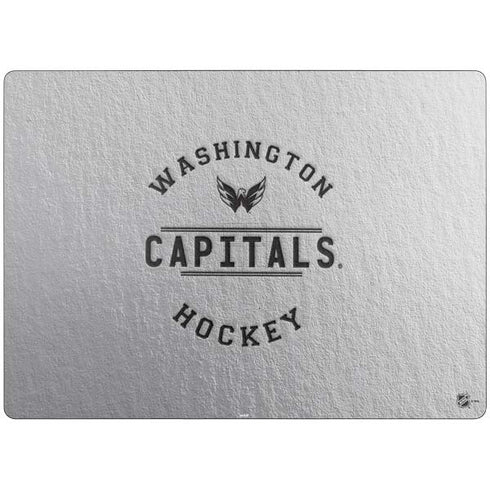 NHL Washington Capitals Black Text Surface Laptop 7 15in Skin