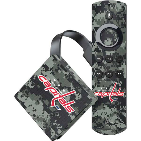 NHL Washington Capitals Camo Amazon Fire TV Skin