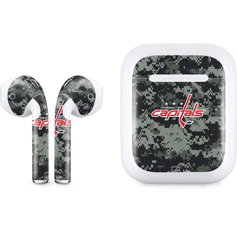 NHL Washington Capitals Camo Apple AirPods Skin