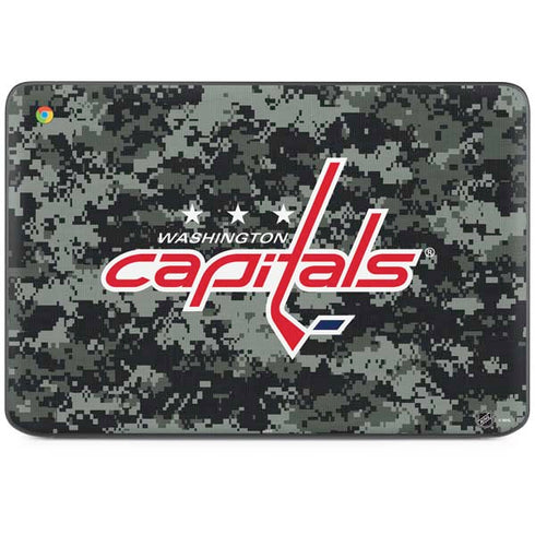 NHL Washington Capitals Camo HP Chromebook Skin