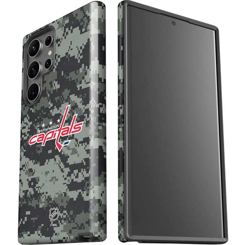 NHL Washington Capitals Camo Galaxy S23 Ultra Pro Case
