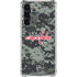 NHL Washington Capitals Camo Galaxy S24 FE Clear Case