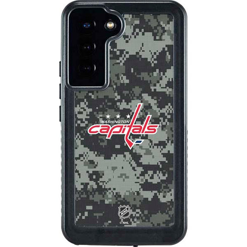 NHL Washington Capitals Camo Galaxy S24 Plus Waterproof Case