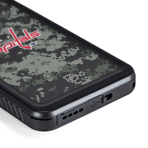 NHL Washington Capitals Camo Galaxy S24 Plus Waterproof Case