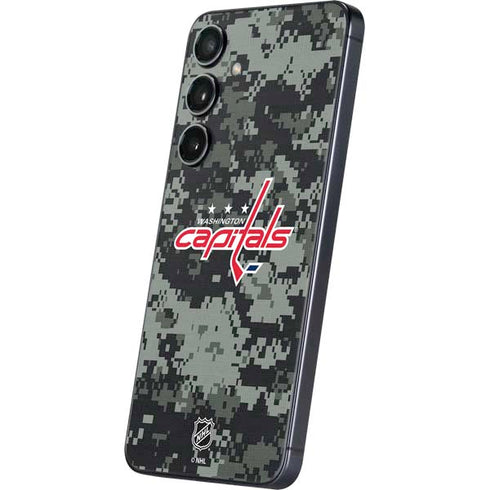 NHL Washington Capitals Camo Galaxy S25 Skin
