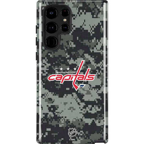 NHL Washington Capitals Camo Galaxy S25 Ultra Impact Case