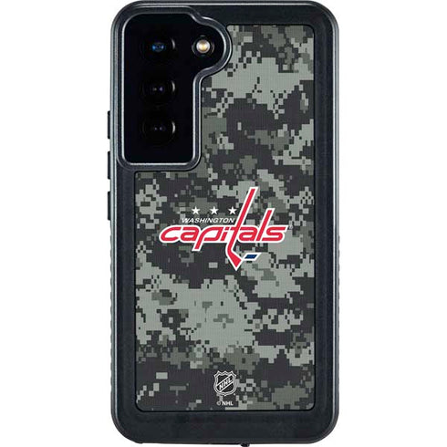 NHL Washington Capitals Camo Galaxy S24 Waterproof Case