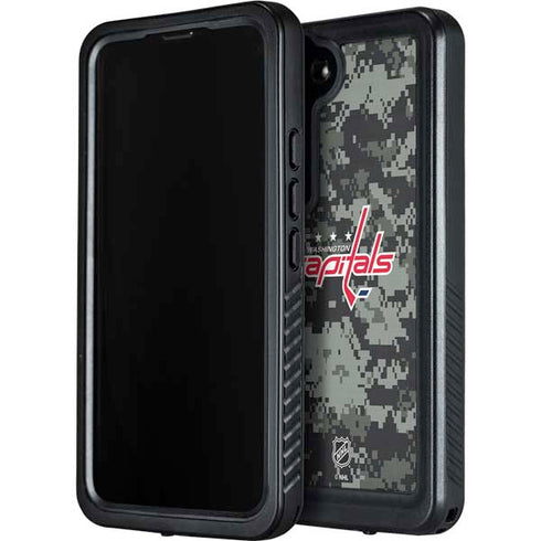 NHL Washington Capitals Camo Galaxy S24 Waterproof Case