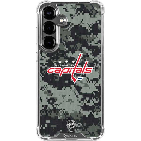 NHL Washington Capitals Camo Galaxy S26 Clear Case