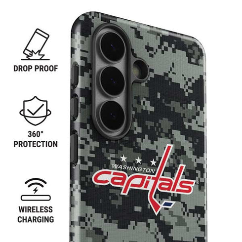 NHL Washington Capitals Camo Galaxy S26 Plus Impact Case