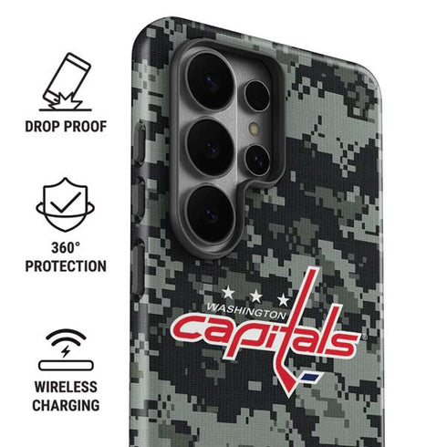 NHL Washington Capitals Camo Galaxy S26 Ultra Impact Case