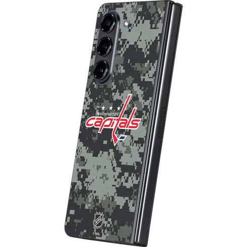 NHL Washington Capitals Camo Galaxy Z Fold5 5G Skin