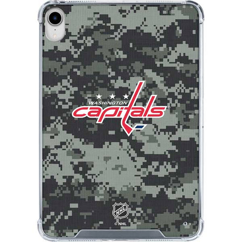 NHL Washington Capitals Camo iPad 11th Gen (2025) Clear Case