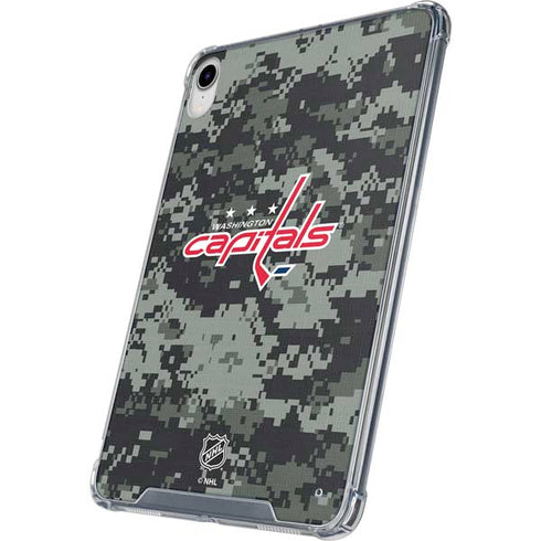 NHL Washington Capitals Camo iPad 11th Gen (2025) Clear Case