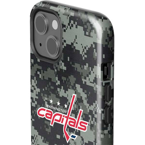 NHL Washington Capitals Camo iPhone 15 Impact Case