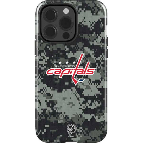 NHL Washington Capitals Camo iPhone 15 Pro Impact Case