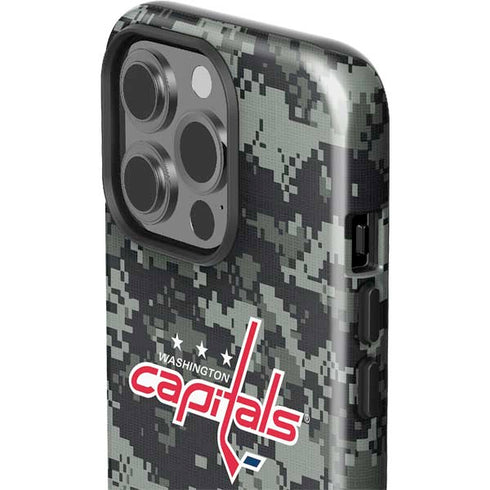 NHL Washington Capitals Camo iPhone 15 Pro Impact Case