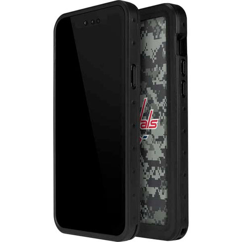 NHL Washington Capitals Camo iPhone 15 Pro Waterproof Case