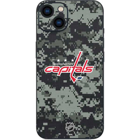 NHL Washington Capitals Camo iPhone 15 Skin