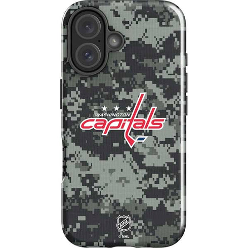 NHL Washington Capitals Camo iPhone 16 Impact Case