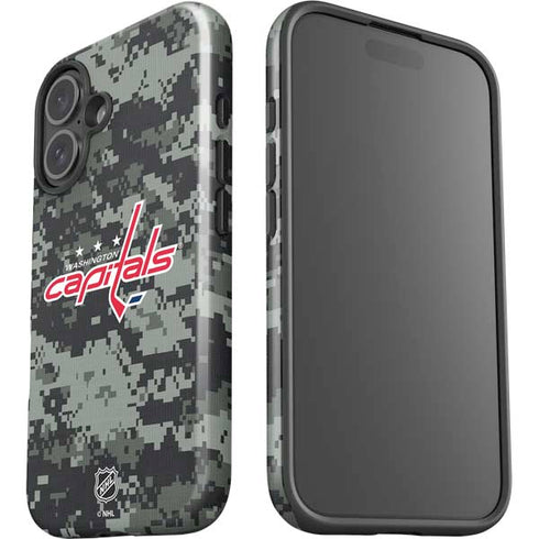 NHL Washington Capitals Camo iPhone 16 Impact Case