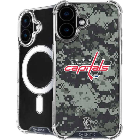NHL Washington Capitals Camo iPhone 16 MagSafe Case