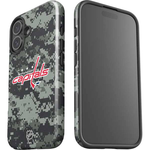 NHL Washington Capitals Camo iPhone 16 Plus Impact Case